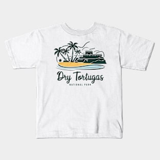 Dry Tortugas National Park Landscape Kids T-Shirt